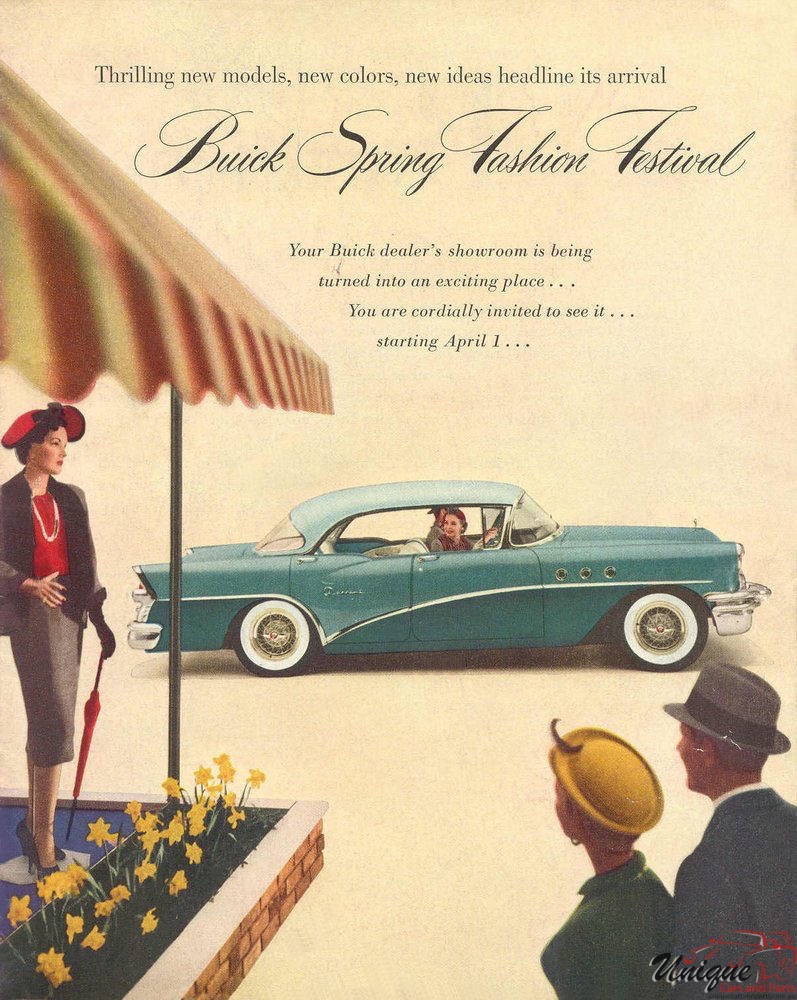 1955 Buick Spring Fashion Festival Brochure Page 4